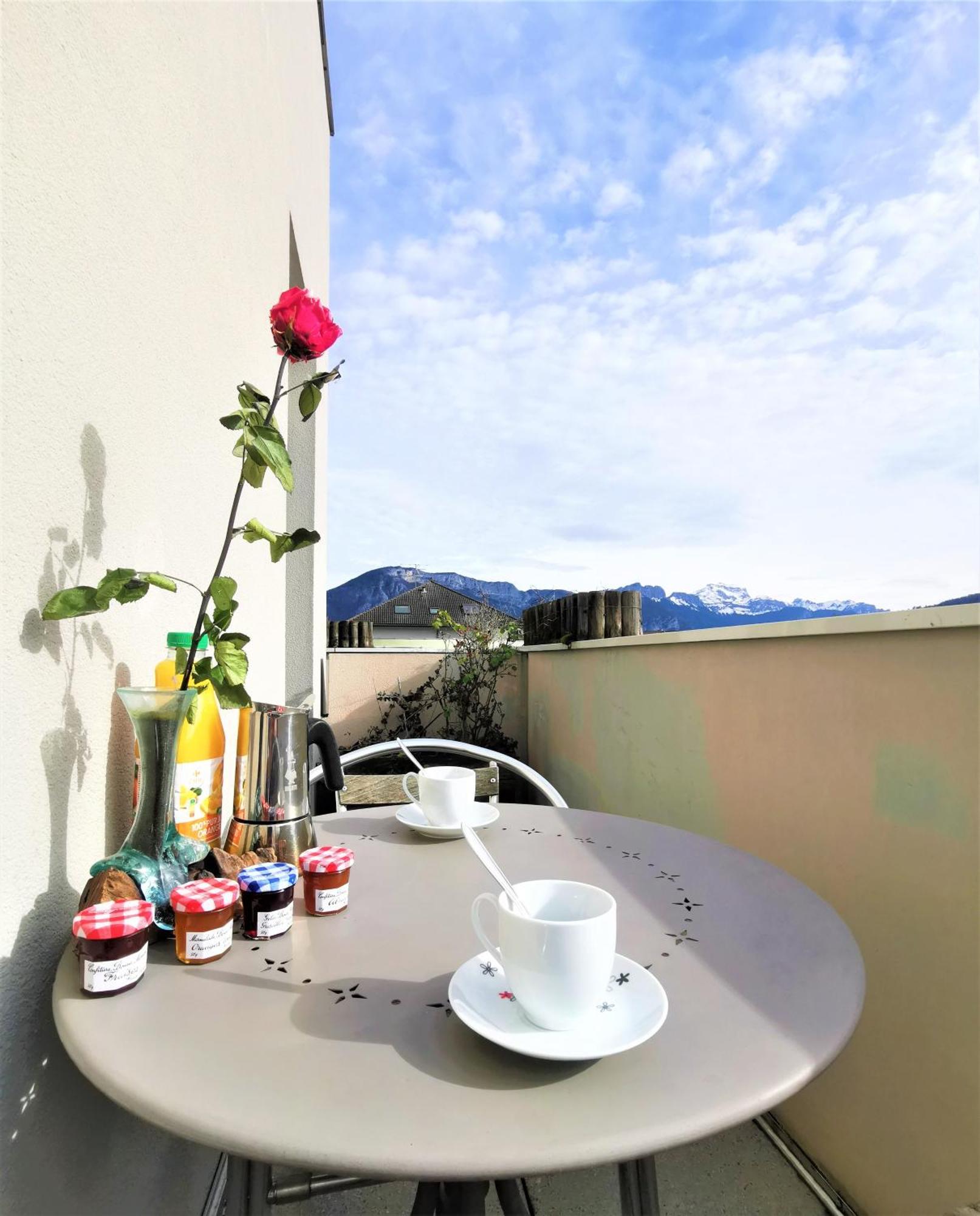Appartement L'harmony 3*, 2 Velos, Vue Montagnes, Terrasse